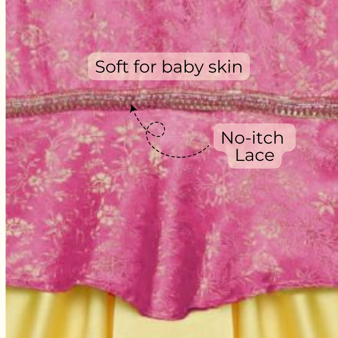 Lehenga choli for baby -Fuchsia Pink